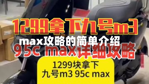 max攻略的简单介绍