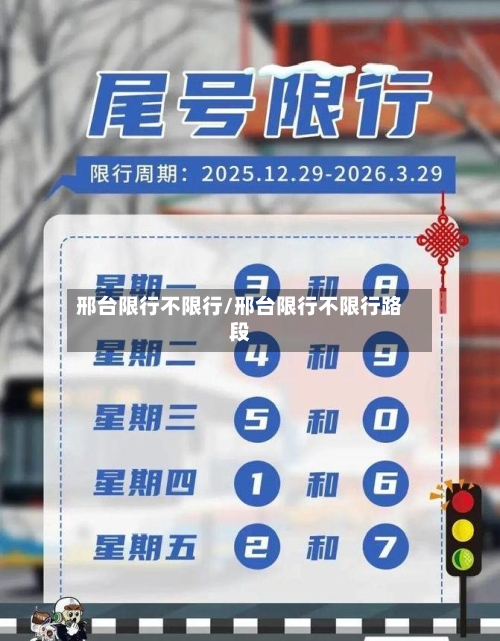 邢台限行不限行/邢台限行不限行路段