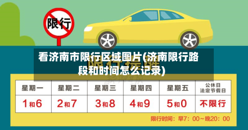 看济南市限行区域图片(济南限行路段和时间怎么记录)